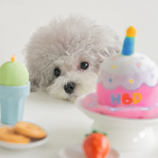 Thumbnail: Bite Me Happy Birthday Cake Hat Toy