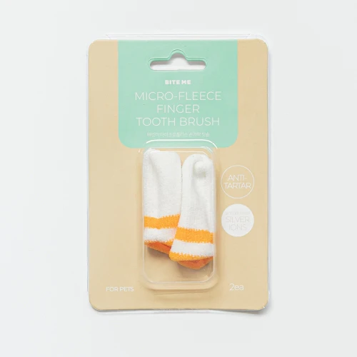 Thumbnail: Bite Me Microfleece Finger Toothbrush