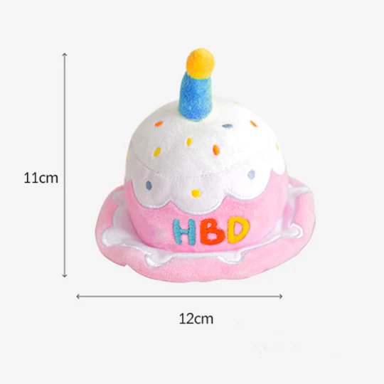 Thumbnail: Bite Me Happy Birthday Cake Hat Toy