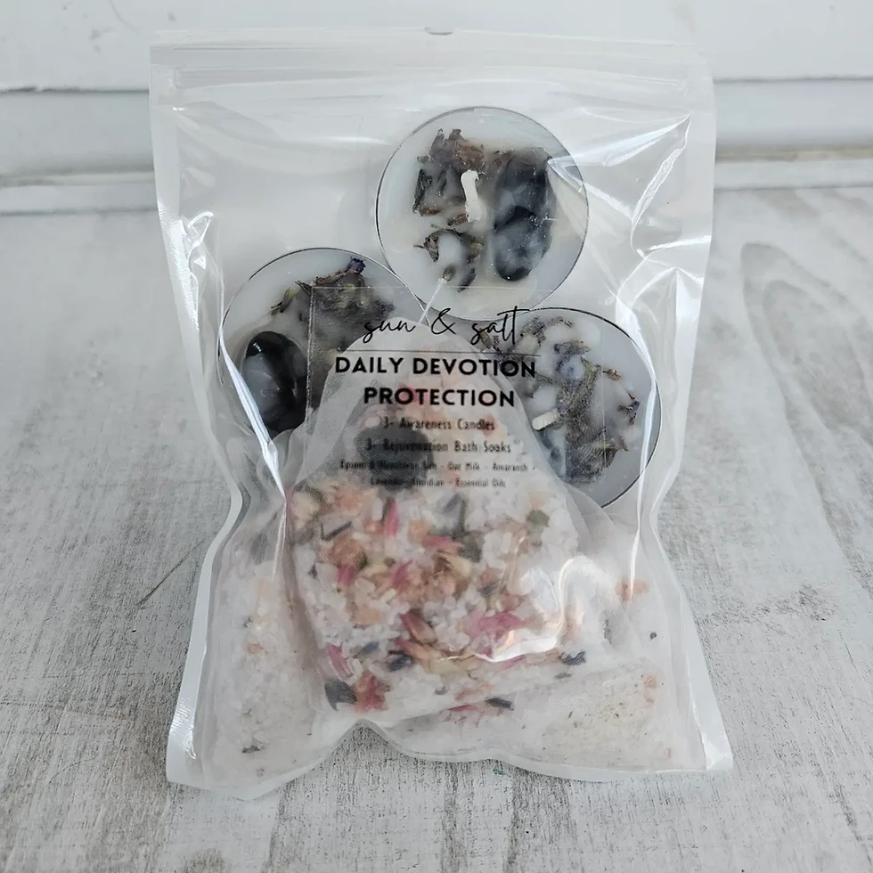 Thumbnail: Daily Devotional Protection & Love - Bath Soak Kits