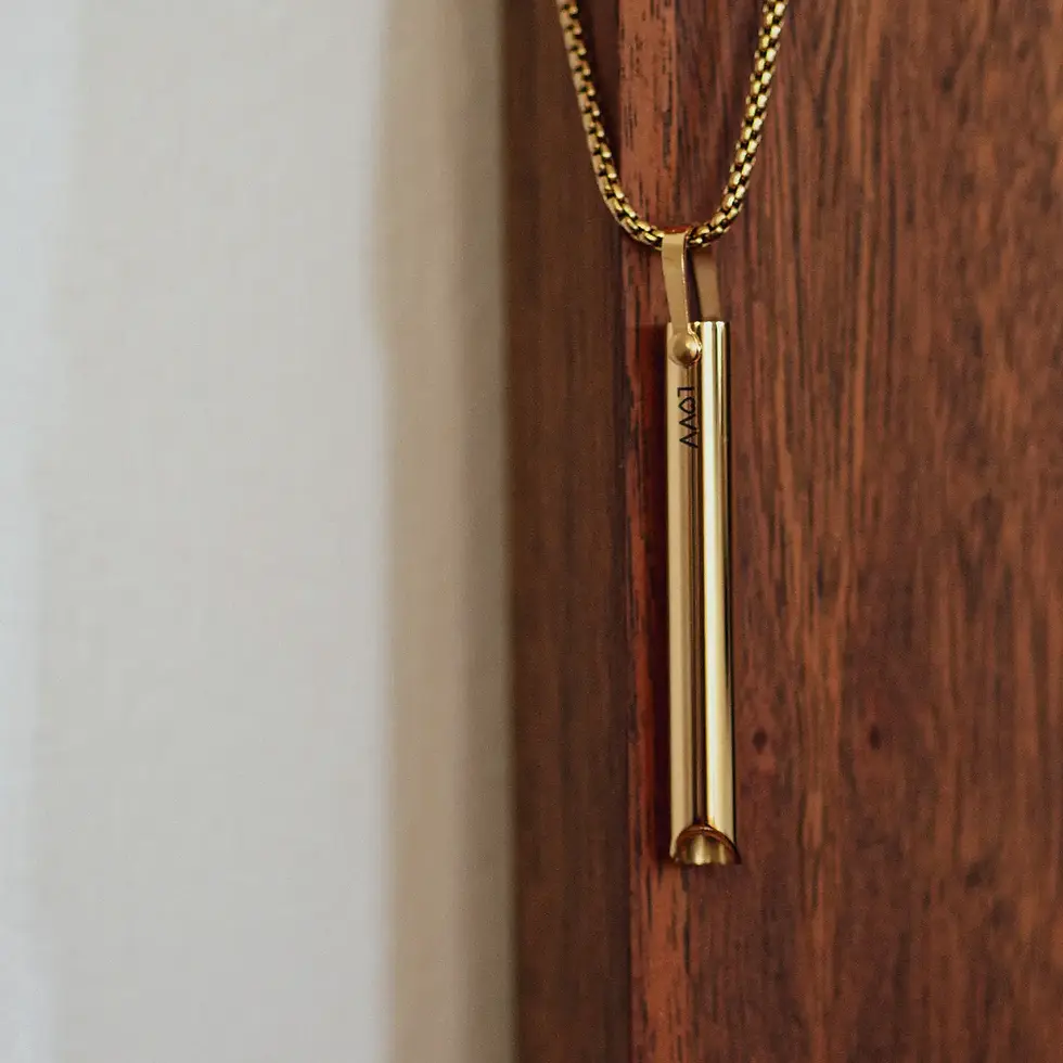 Thumbnail: Luvv Breathe Pendant/Necklace for Anxiety