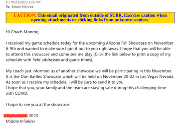 Aren't you glad you're spending so much money to be on that Showcase Team?