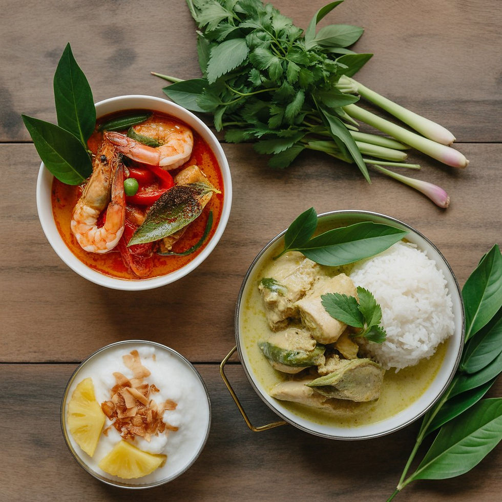 Thai Curries & Sweet Endings