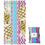 Thumbnail: Eco-friendly beach towel - Unicorn Chevron