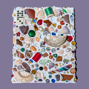 'Tiny Treasures' Mixed Media Original