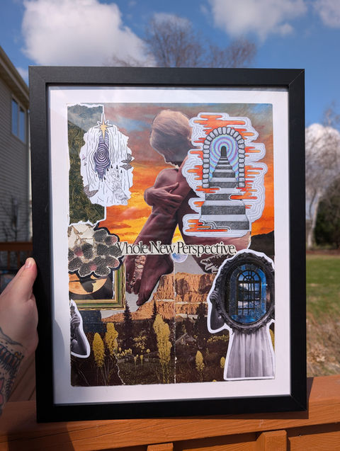 'A Whole New Perspective' Collage