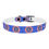 Thumbnail: Forever Care Paw Logo Dog Collar — Blue & Pink Adjustable Pet Collar