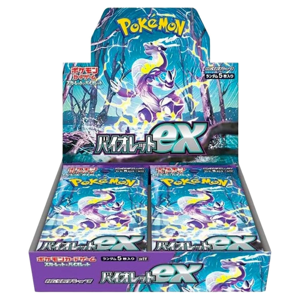 Pokemon Violet ex Booster Box Japanese - SV1v (SEALED)