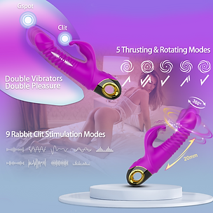 Flicos Thrusting Rabbit Vibrator vibrations