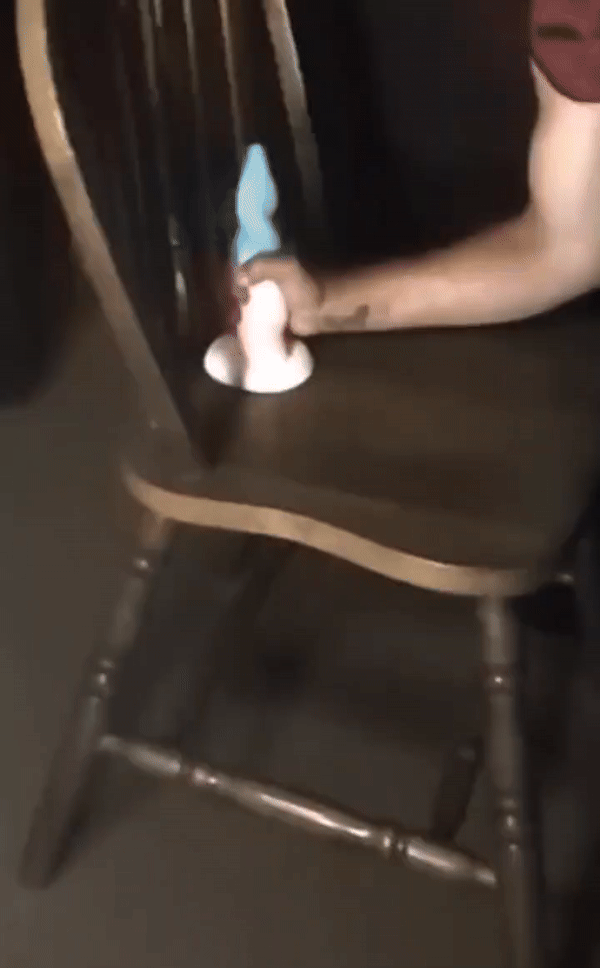 Naimkair Unicorn Horn Dildo suction cup testing