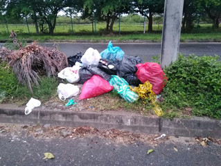 SIGUE EL BLOQUEO EN LA ENTRADA DEL RELLENO SANITARIO EL CASCAJAR