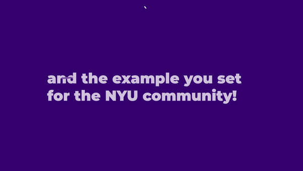 NYU outro