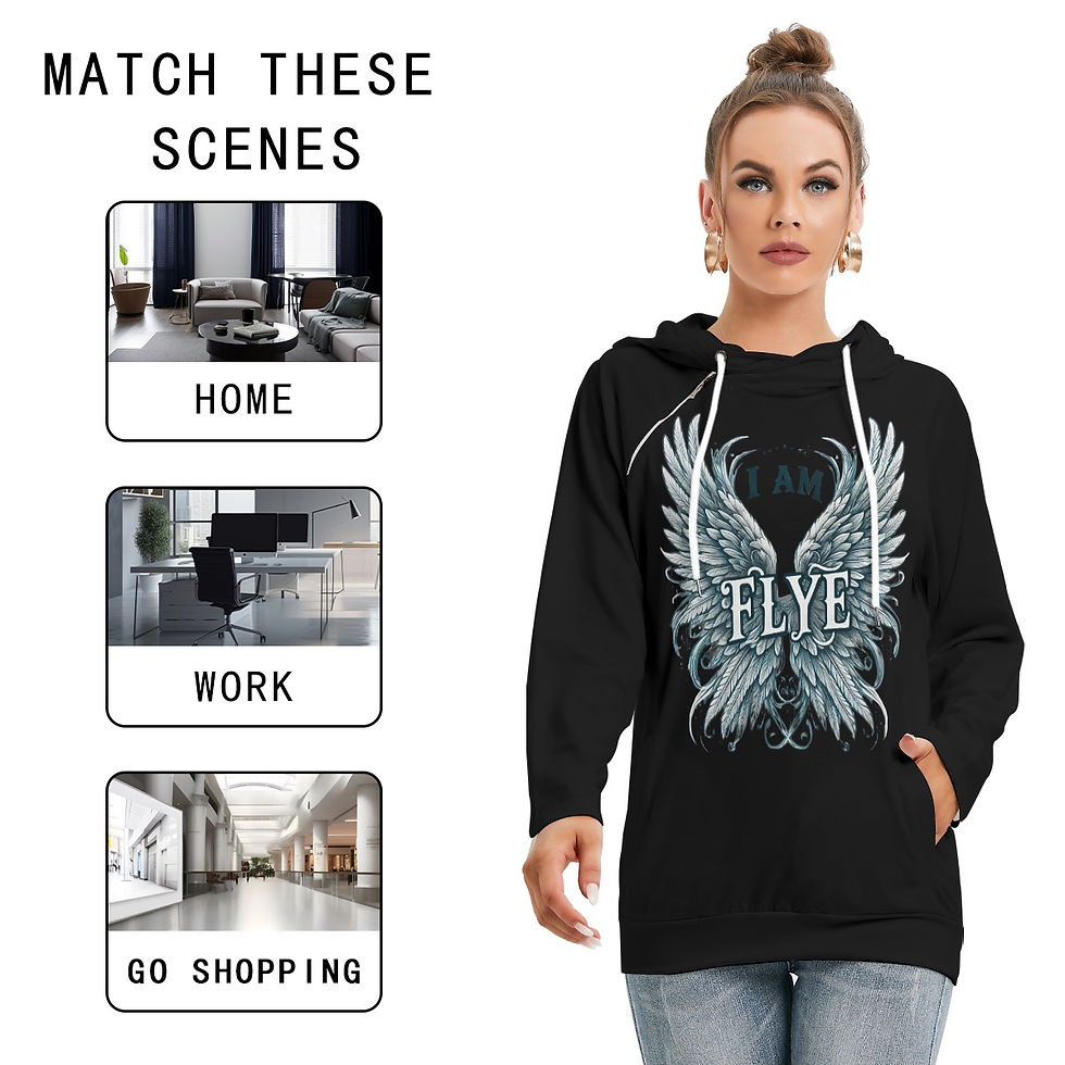Thumbnail: Flye Era  Women's Hoodie With Double Hood