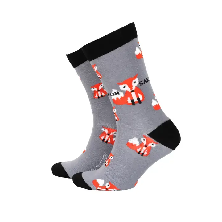 Thumbnail: For Fox Sake Socks