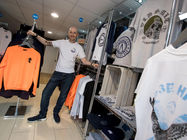 Store manager Scott in our original shop, 2018
