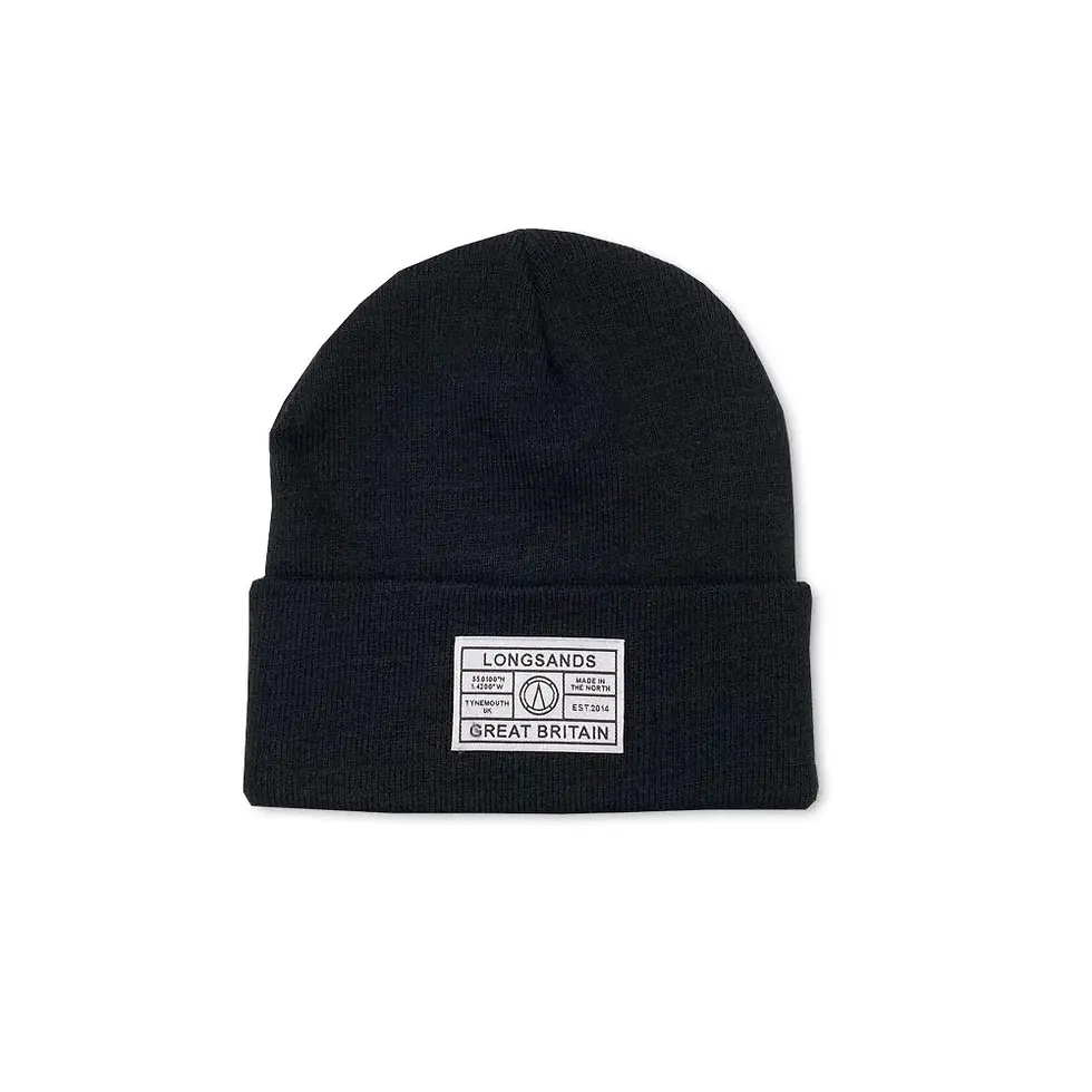 Longsands Kids Heritage Beanie Black
