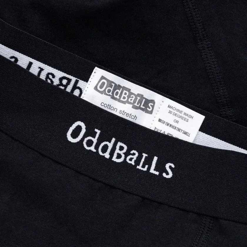 Thumbnail: OddBalls Classic Black Boxers