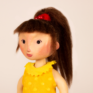 Gianna's puppet - by Lara Hosking