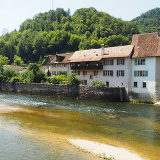 Blick auf St. Ursanne