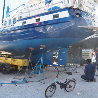 ..für den neuen Antifouling-Anstrich