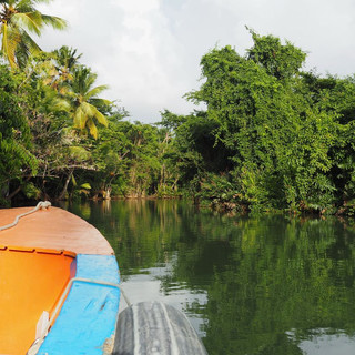 Einfahrt in den Indian River ...