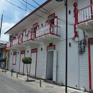 Häuser aus der Kolonialzeit von Puerto Plata