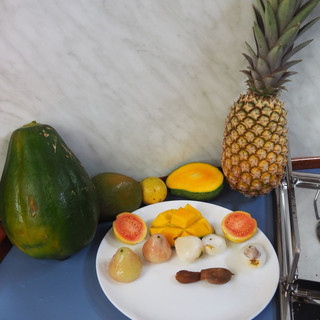 Guaven, Loveappels, Tamarinden ... teils unbekannt, alle lecker¨