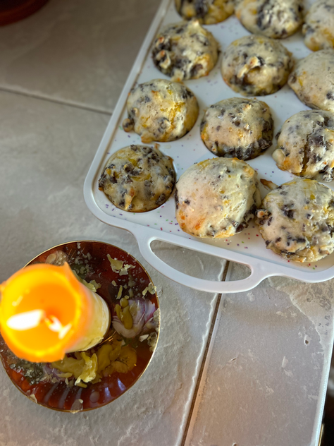 Homemade Griddle Muffins