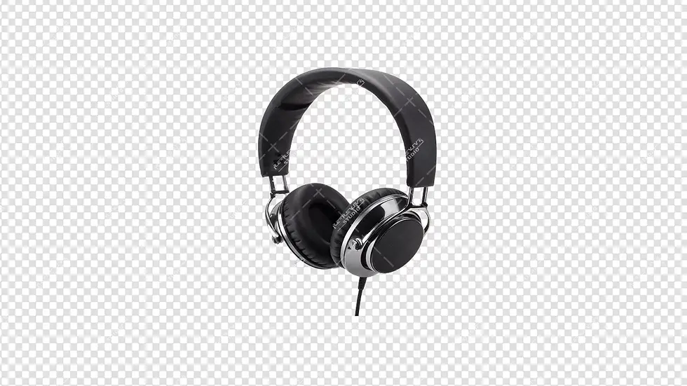 Headphone Png - Earphone Png, Headset, Over-Ear Headphone, Png, Isolated, Transparent background, RE-Revive Studio