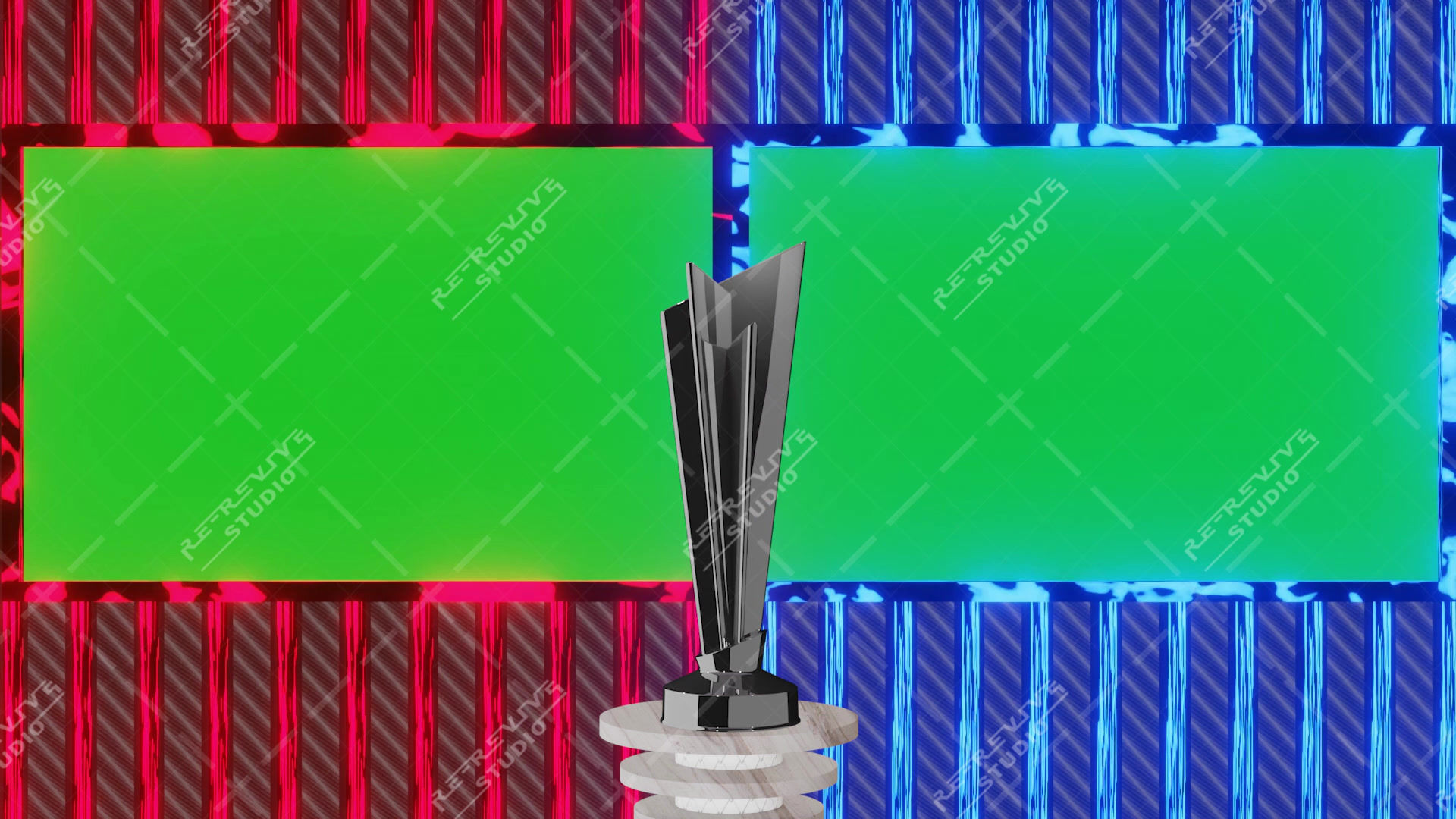 T20 World Cup 2024, Stock video,Green Screen