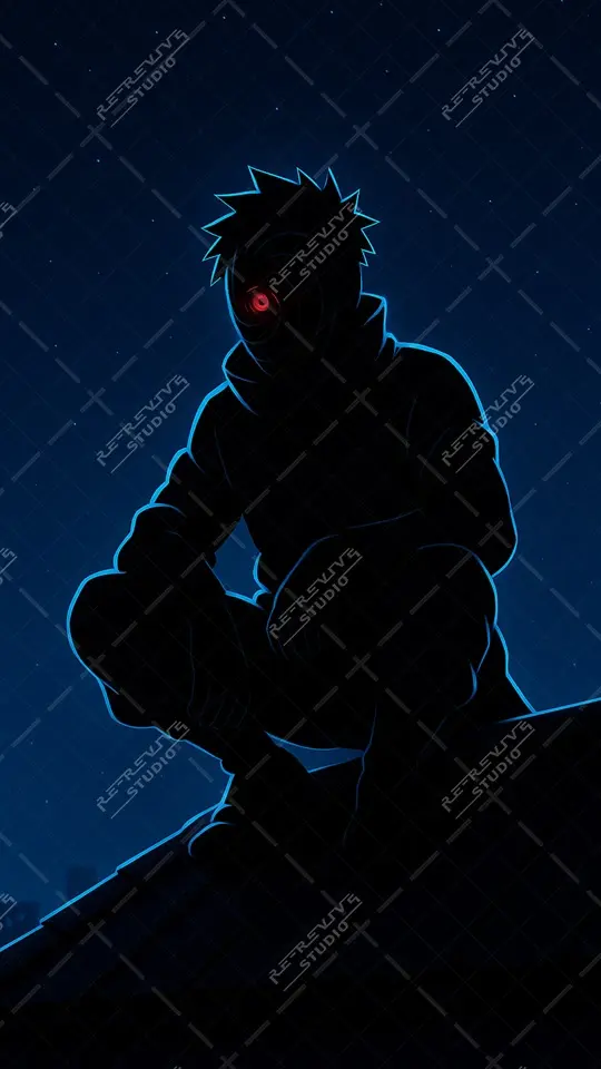 Tobi Naruto dark glowing aura anime mobile wallpaper, Naruto Anime Wallpaper - RE-Revive Studio.