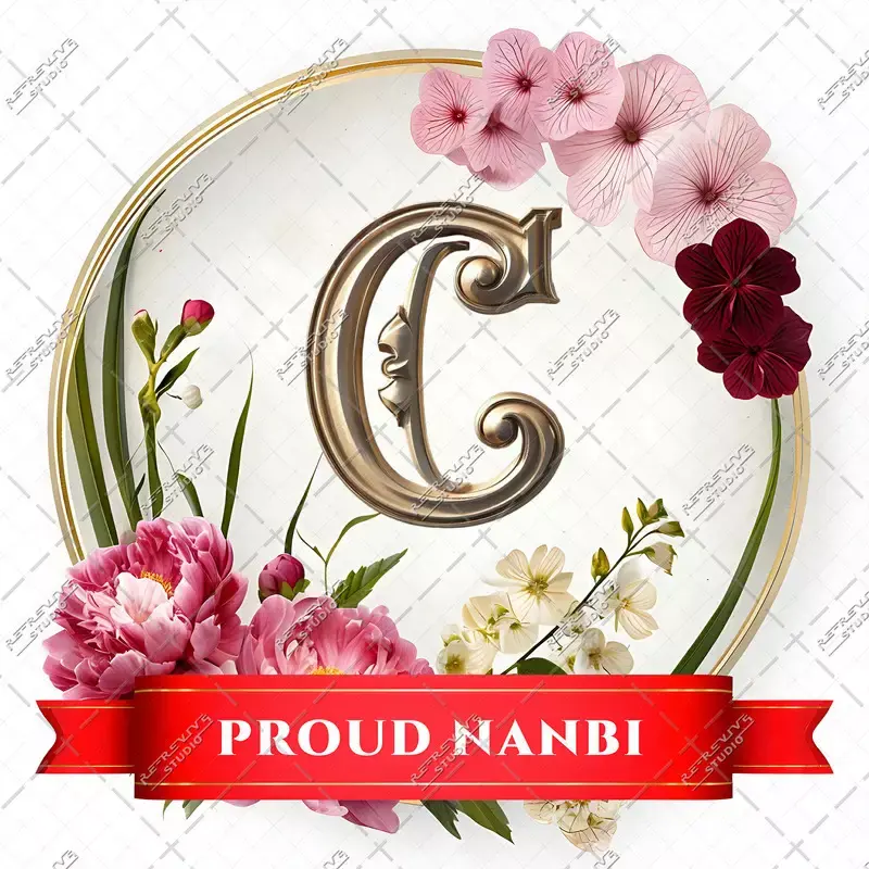 C - Proud Nanbi Monogram - Letter C, TVK Monogram, Thalapathy Vijay, TVK, Logo, RE-Revive Studio
