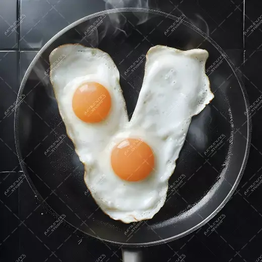 V - Omelette Monogram - Letter V, Logo, Brand, RE-Revive Studio