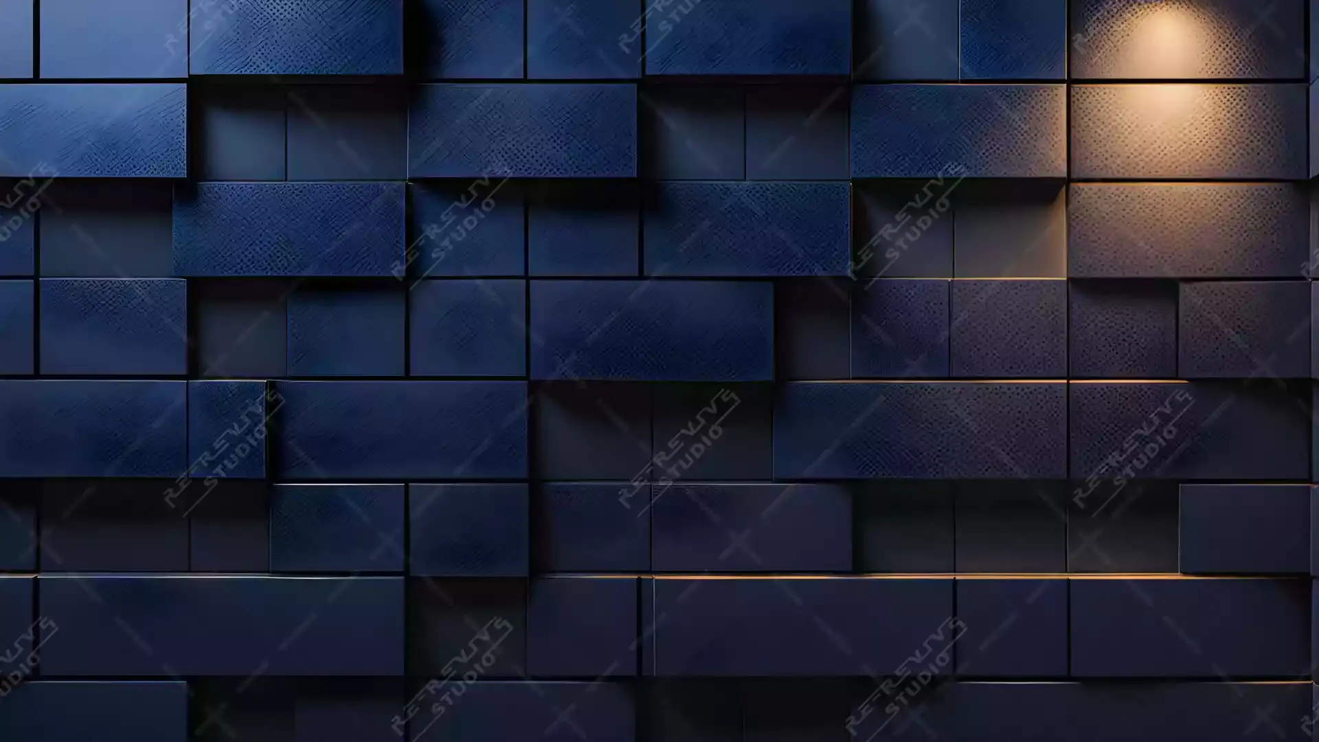 Brick Elevation Wall Light Illuminated Background - Illumination, Glow, Brick wall, Elevation, Modern Interior - RE-Revive St