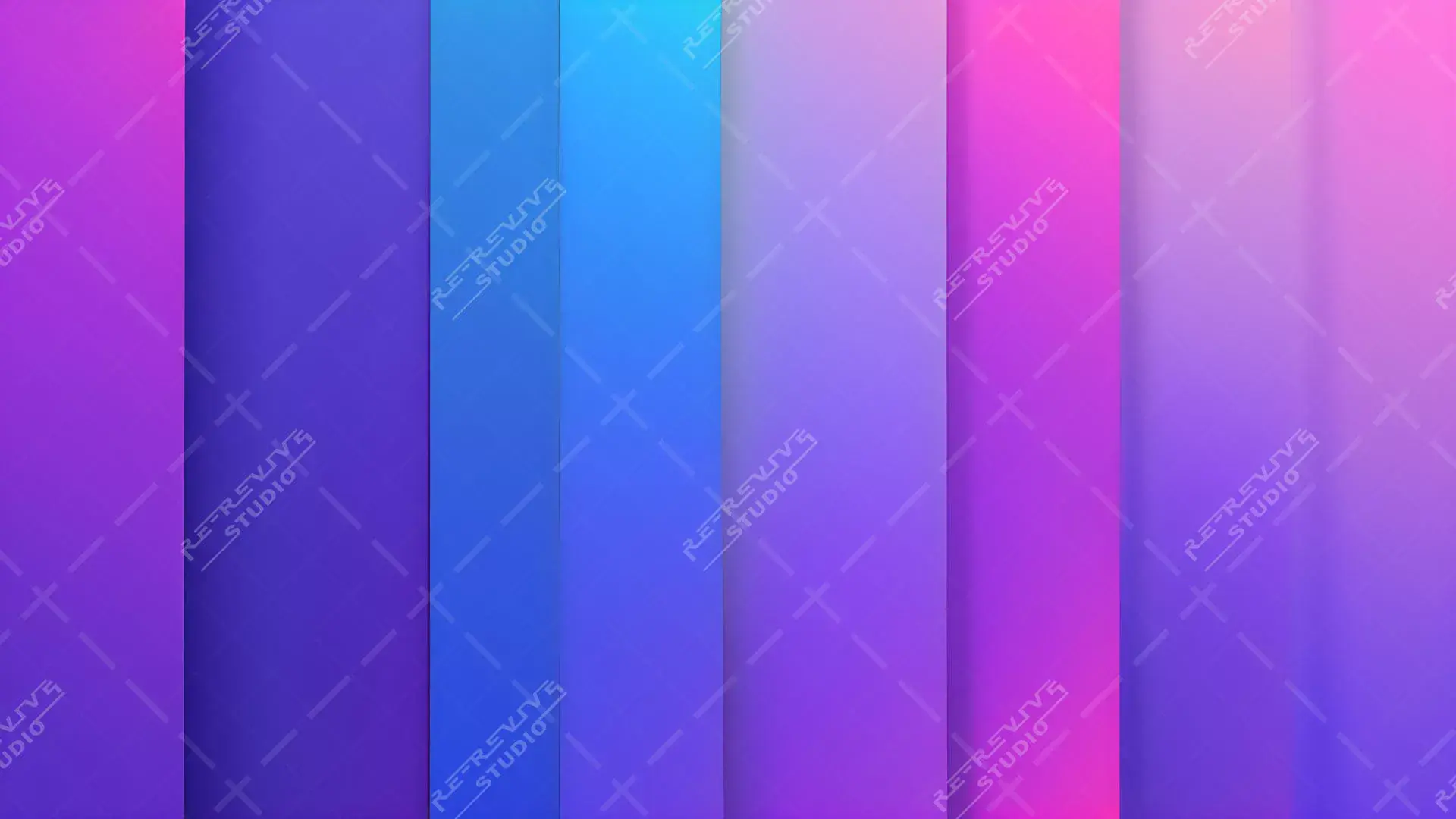 Gradient Wall Design - Youtube Background, Gradient, Studio, Designer Wall - RE-Revive Studio