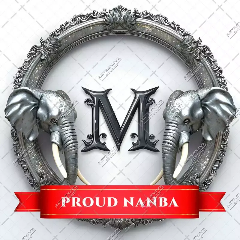 M - Proud Nanba Monogram - Letter M, TVK Monogram, Thalapathy Vijay, TVK, Logo, RE-Revive Studio