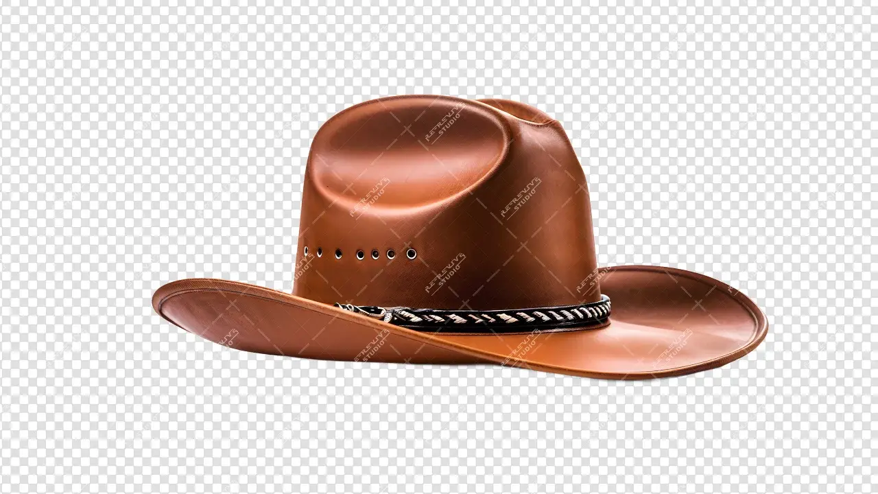 Cowboy Hat Png - Brown Cowboy Hat, Rodeo Hat, Fashion, Png, Isolated, Transparent background, RE-Revive Studio