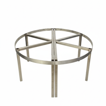 Brushed Stainless steel tables