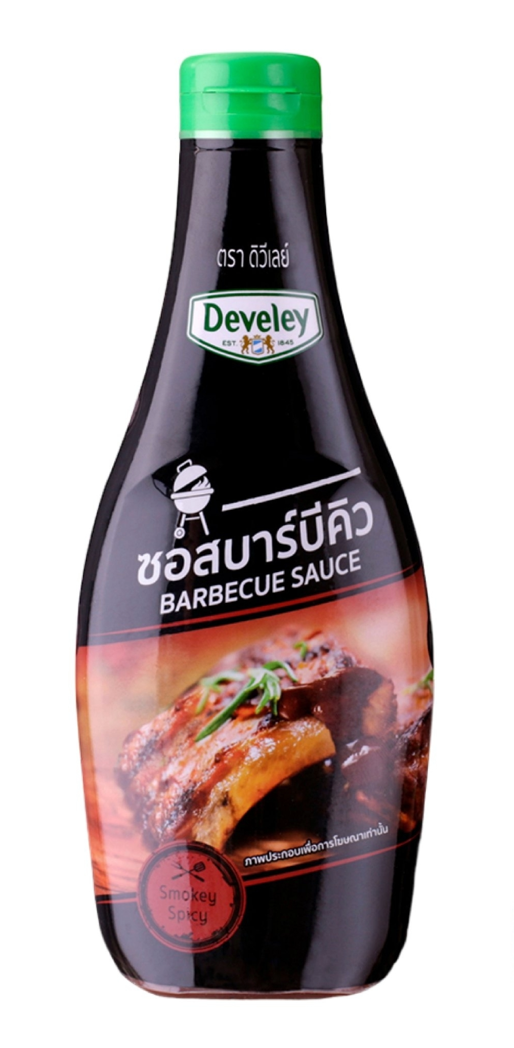 Develey Barbecue BBQ Sauce „Smokey Spicy“ rauchig-würzig 430gr
