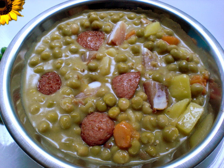 Miniaturbild: Grüne Erbsen getrocknet Dried green peas 1 Kg