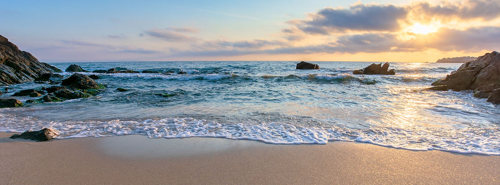 Sea and sunset
