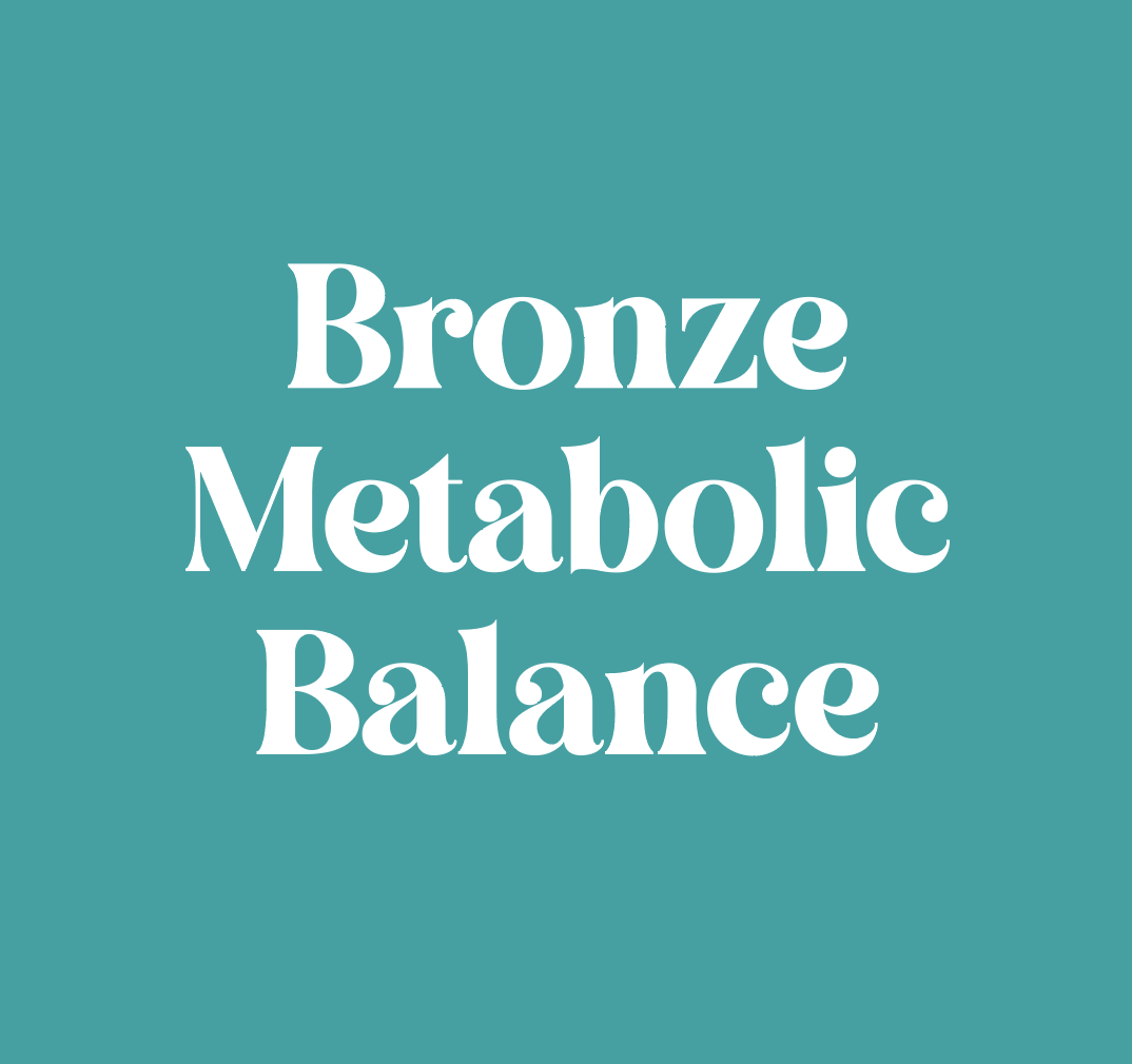Bronze Metabolic Balance Package