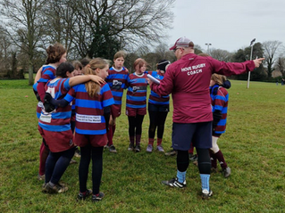 Hove U12 girls welcomed Horsham to the Rec, for their first home game of the season