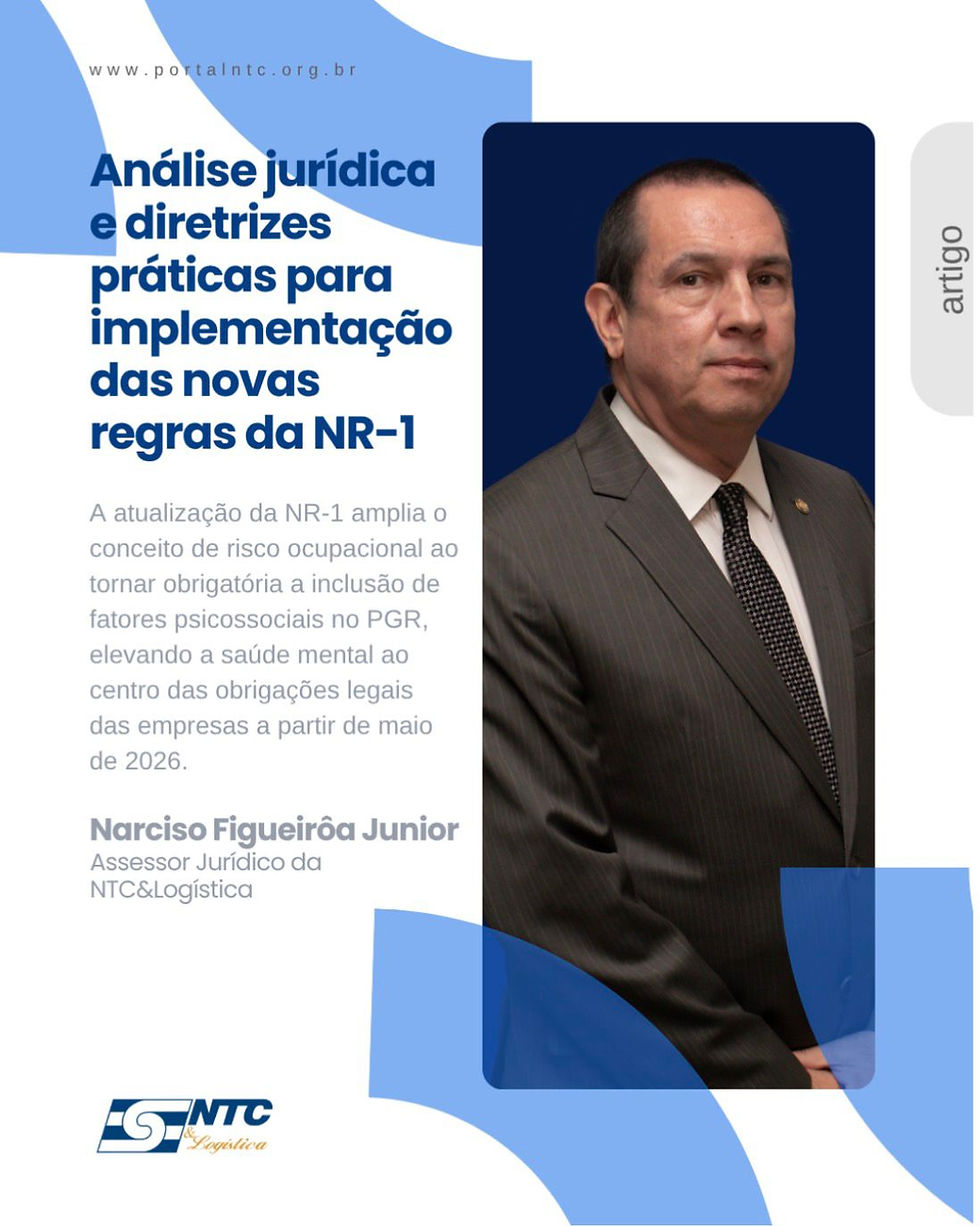 Análise jurídica e diretrizes práticas para implementação das novas regras da NR-1
