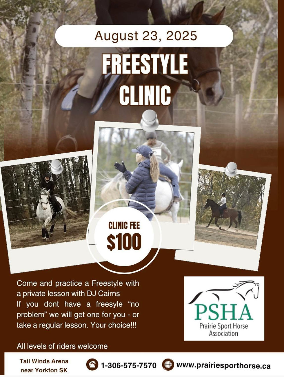 Freestyle Clinic/Lesson Day wirh DJ Cairns