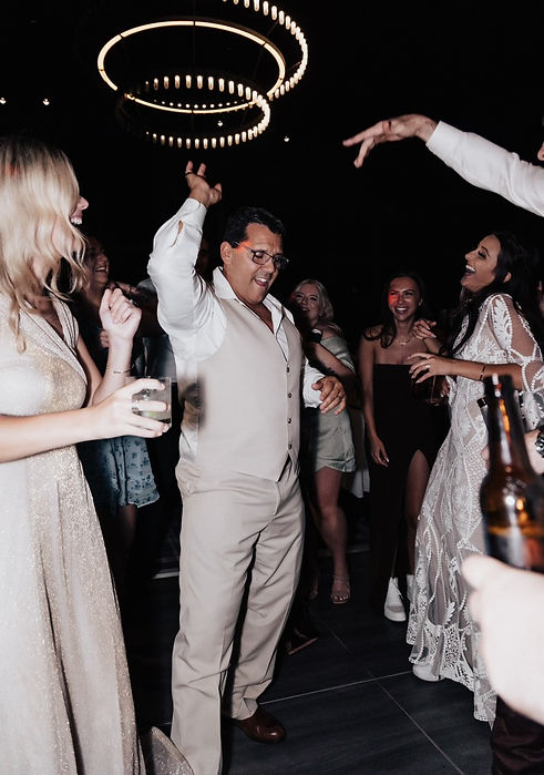 Father of Bride Wedding Dancing DJ