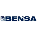 Logotipo oficial de la marca industrial BENSA para distribución en México por Riverweld.