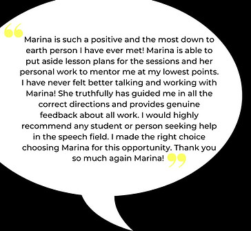 Marina is such a positive and the most down to earth person I have ever met! Marina is abl