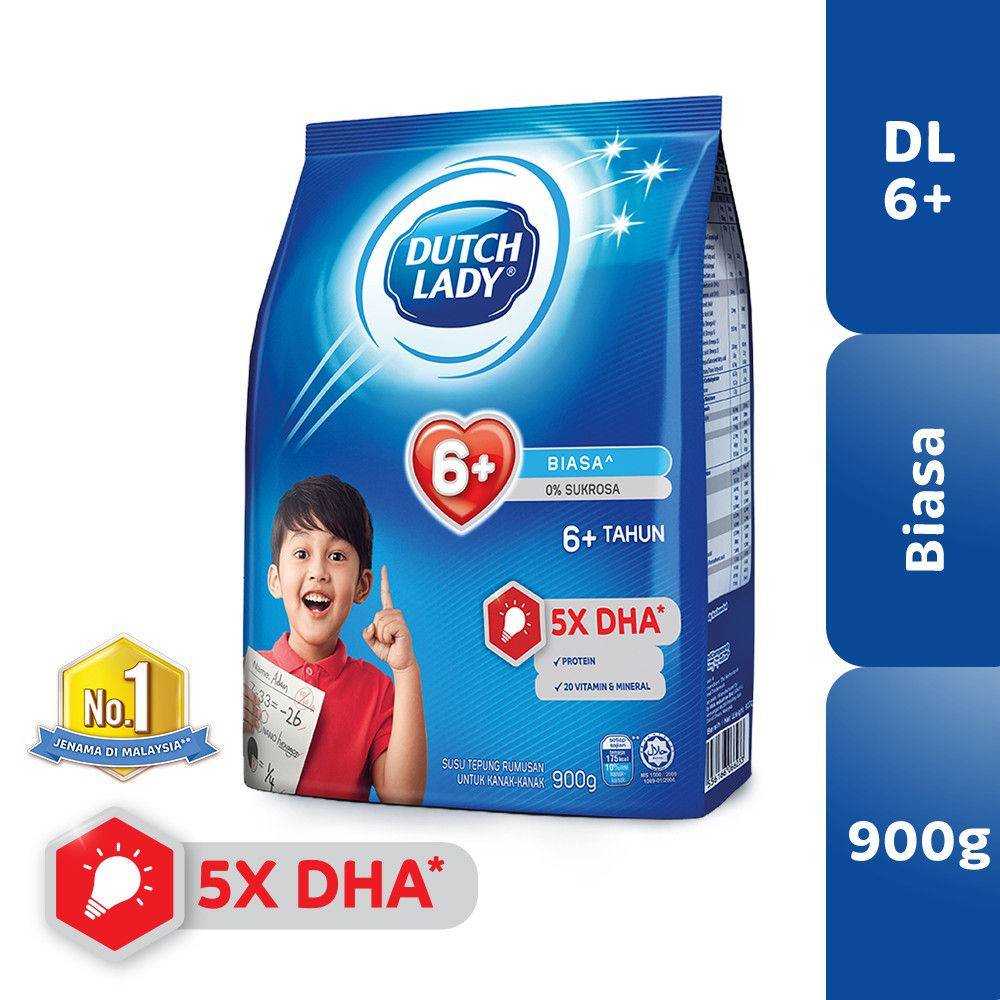 DUTCH LADY GUM 6+ 900G