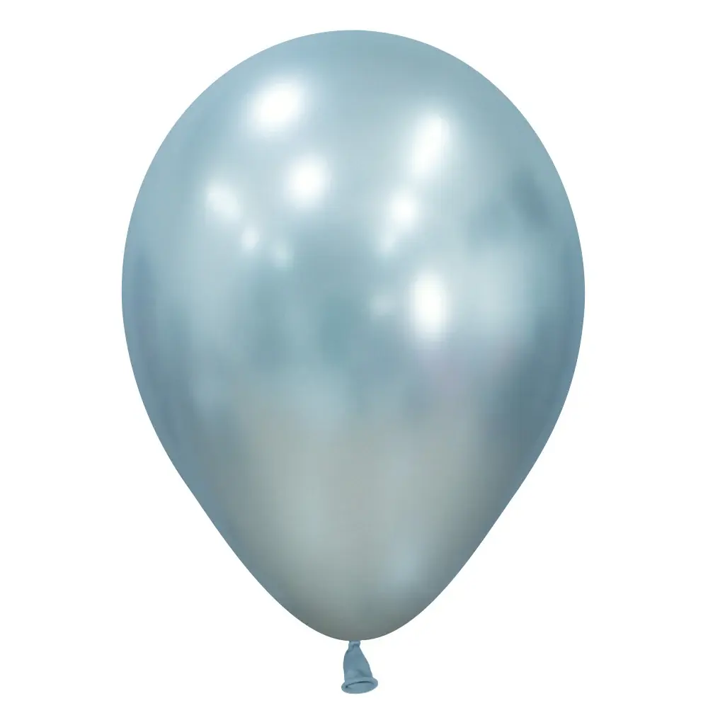 11 inch Sempertex Silk Arctic Blue Latex Balloons 10ct